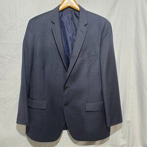J.Crew Thompson Wool Blend Sport Coat Blazer - Blue - sz 46R